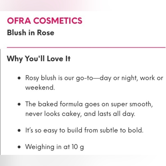 OFRA Blush Rose - Picture 3 of 3